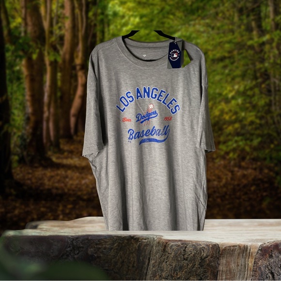 Fanatics New Los Angeles Dodgers Baseball Grey Sz.3XL - Picture 5 of 9